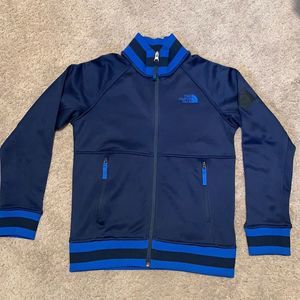 The North Face Blue Athletic Jacket Sz M (10/12)